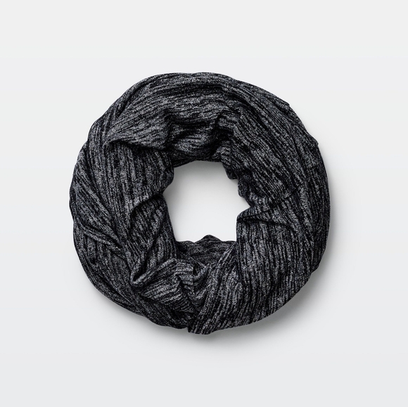 Wilfred Free EUC Bax Scarf Heathered Black Grey - Picture 4 of 4